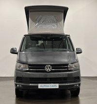 USED 2018 18 VOLKSWAGEN TRANSPORTER 2.0 TDI T28 BlueMotion Tech Highline Camper 5dr Diesel Manual FWD SWB Euro 6 (s/s) (102 ps) Registered V5 Motor Caravan Super  Low Mileage 27832 Miles , Extremely well maintained and cared for Pop Roof, Hob Grill, 5 Belted Seats , Cruise Control