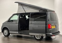 USED 2018 18 VOLKSWAGEN TRANSPORTER 2.0 TDI T28 BlueMotion Tech Highline Camper 5dr Diesel Manual FWD SWB Euro 6 (s/s) (102 ps) Registered V5 Motor Caravan Super  Low Mileage 27832 Miles , Extremely well maintained and cared for Pop Roof, Hob Grill, 5 Belted Seats , Cruise Control