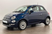 USED 2022 72 FIAT 500 1.0 MHEV Dolcevita Hatchback 3dr Petrol Manual Euro 6 (s/s) (70 bhp) Striking Epic Blue / Chrome exterior pack  , Contrasting White / Black Ambience Interior  Dolcevita Hatchback 3 Door Petrol Euro 6