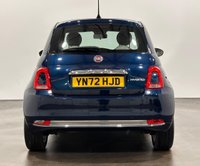 USED 2022 72 FIAT 500 1.0 MHEV Dolcevita Hatchback 3dr Petrol Manual Euro 6 (s/s) (70 bhp) Striking Epic Blue / Chrome exterior pack  , Contrasting White / Black Ambience Interior  Dolcevita Hatchback 3 Door Petrol Euro 6