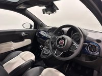 USED 2022 72 FIAT 500 1.0 MHEV Dolcevita Hatchback 3dr Petrol Manual Euro 6 (s/s) (70 bhp) Striking Epic Blue / Chrome exterior pack  , Contrasting White / Black Ambience Interior  Dolcevita Hatchback 3 Door Petrol Euro 6