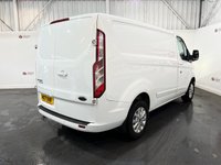 USED 2021 71 FORD TRANSIT CUSTOM 2.0 280 EcoBlue Limited Panel Van 5dr Diesel Manual L1 H1 Euro 6 (s/s) (130 ps) 2 keys, reverse camera, A/C, DAB