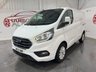 USED 2021 71 FORD TRANSIT CUSTOM 2.0 280 EcoBlue Limited Panel Van 5dr Diesel Manual L1 H1 Euro 6 (s/s) (130 ps) 2 keys, reverse camera, A/C, DAB