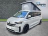 USED 2025 75 VOLKSWAGEN TRANSPORTER 2.0 TDI COMMERCE PLUS LWB T30 150 BHP AUTOMATIC / 5 SEATS / SOLAR / HOT WATER / INDUCTION HOB