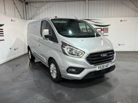 USED 2020 20 FORD TRANSIT CUSTOM 2.0 280 EcoBlue Limited Panel Van 5dr Diesel Manual L1 H1 Euro 6 (s/s) (130 ps) 2 keys, heated seats, A/C, cruise