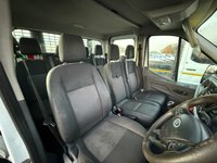 USED 2019 69 FORD TRANSIT 2.0 350 EcoBlue Leader Chassis Double Cab 4dr Diesel Manual RWD L3 Euro 6 (s/s) (130 ps) 6 SEATER | TIPPER