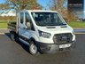 USED 2019 69 FORD TRANSIT 2.0 350 EcoBlue Leader Chassis Double Cab 4dr Diesel Manual RWD L3 Euro 6 (s/s) (130 ps) 6 SEATER | TIPPER
