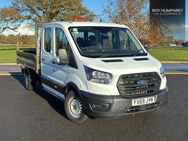 View our Ford Transit 2.0 350 EcoBlue Leader Chassis Double Cab 4dr Diesel Manual RWD L3 Euro 6 (s/s) (130 ps)