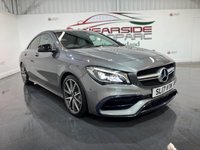 USED 2017 17 MERCEDES-BENZ CLA 2.0 CLA45 AMG Coupe 4dr Petrol SpdS DCT 4MATIC Euro 6 (s/s) (381 ps) 2 keys, heated seats, NAV, cruise