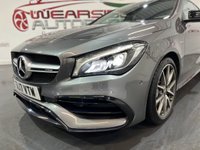 USED 2017 17 MERCEDES-BENZ CLA 2.0 CLA45 AMG Coupe 4dr Petrol SpdS DCT 4MATIC Euro 6 (s/s) (381 ps) 2 keys, heated seats, NAV, cruise