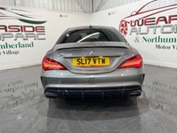 USED 2017 17 MERCEDES-BENZ CLA 2.0 CLA45 AMG Coupe 4dr Petrol SpdS DCT 4MATIC Euro 6 (s/s) (381 ps) 2 keys, heated seats, NAV, cruise