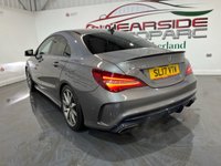 USED 2017 17 MERCEDES-BENZ CLA 2.0 CLA45 AMG Coupe 4dr Petrol SpdS DCT 4MATIC Euro 6 (s/s) (381 ps) 2 keys, heated seats, NAV, cruise