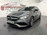 USED 2017 17 MERCEDES-BENZ CLA 2.0 CLA45 AMG Coupe 4dr Petrol SpdS DCT 4MATIC Euro 6 (s/s) (381 ps) 2 keys, heated seats, NAV, cruise