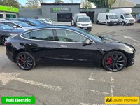 USED 2020 69 TESLA Model 3 Black Dual Motor Upgraded Performance, 76,600 miles, 1 owner, ULEZ compliant EV, Automatic, 15