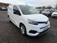 USED 2022 72 TOYOTA PROACE CITY 1.5 BlueHDi Design Short Panel Van 5dr Diesel Manual SWB Euro 6 (s/s) (100 bhp) 