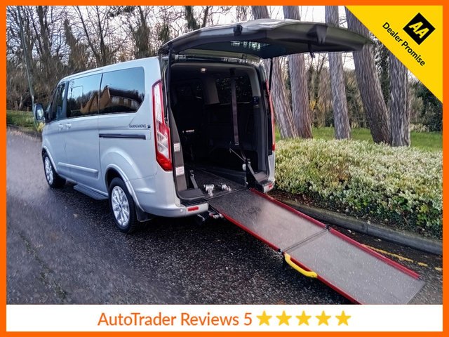 View our Ford Tourneo Custom 2.0 320 EcoBlue Titanium Minibus 5dr Diesel Manual L1 Euro 6 (s/s) (130 ps).*6 SEATS+RAMP*FORD HISTORY*OVER 70 MINIBUSES IN STOCK*