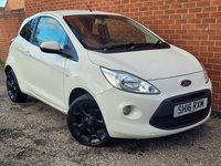 USED 2016 16 FORD KA 1.2 Zetec White Edition Hatchback 3dr Petrol Manual Euro 6 (s/s) (69 ps) CHECK OUT THE INTERIOR