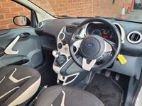 USED 2016 16 FORD KA 1.2 Zetec White Edition Hatchback 3dr Petrol Manual Euro 6 (s/s) (69 ps) CHECK OUT THE INTERIOR
