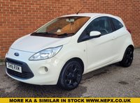 USED 2016 16 FORD KA 1.2 Zetec White Edition Hatchback 3dr Petrol Manual Euro 6 (s/s) (69 ps) CHECK OUT THE INTERIOR
