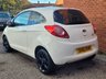 USED 2016 16 FORD KA 1.2 Zetec White Edition Hatchback 3dr Petrol Manual Euro 6 (s/s) (69 ps) CHECK OUT THE INTERIOR