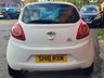 USED 2016 16 FORD KA 1.2 Zetec White Edition Hatchback 3dr Petrol Manual Euro 6 (s/s) (69 ps) CHECK OUT THE INTERIOR