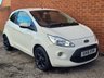 USED 2016 16 FORD KA 1.2 Zetec White Edition Hatchback 3dr Petrol Manual Euro 6 (s/s) (69 ps) CHECK OUT THE INTERIOR