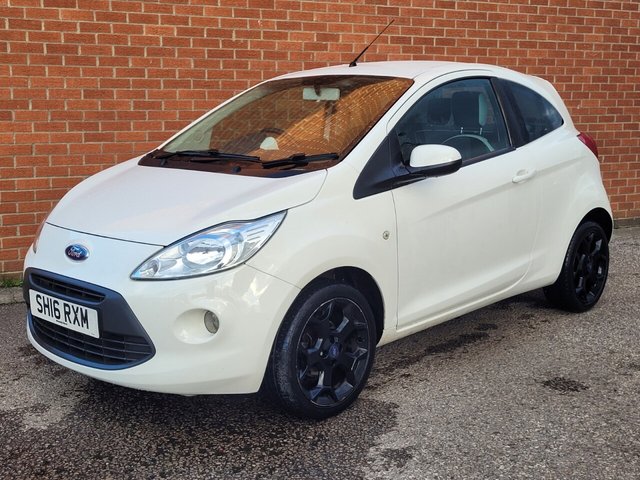 2016 16 Ford Ka 1.2 Zetec White Edition Hatchback 3dr Petrol Manual Euro 6 (s/s) (69 ps)