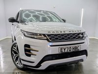 USED 2020 70 LAND ROVER RANGE ROVER EVOQUE 2.0 D180 MHEV First Edition SUV 5dr Diesel Auto 4WD Euro 6 (s/s) (180 ps) 20'' ALLOY WHEELS ,PAN ROOF ,  APPLE CARPLAY, SAT NAV , HEATED LEATHER SEATS ,DUAL CLIMATE CONTROL , FRONT AND REAR PARKING SENSORS , REAR CAMERA , SERVICE HISTORY