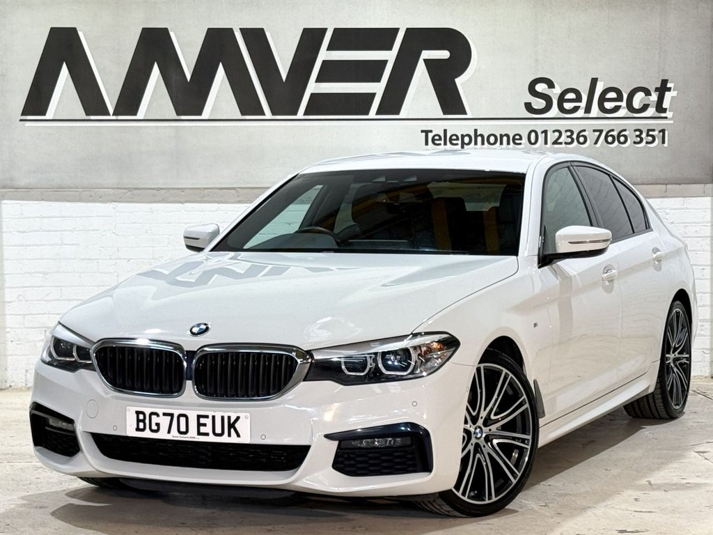 USED 2020 70 BMW 5 SERIES 2.0 520d MHT M Sport Saloon 4dr Diesel Hybrid Auto Euro 6 (s/s) (190 ps) 