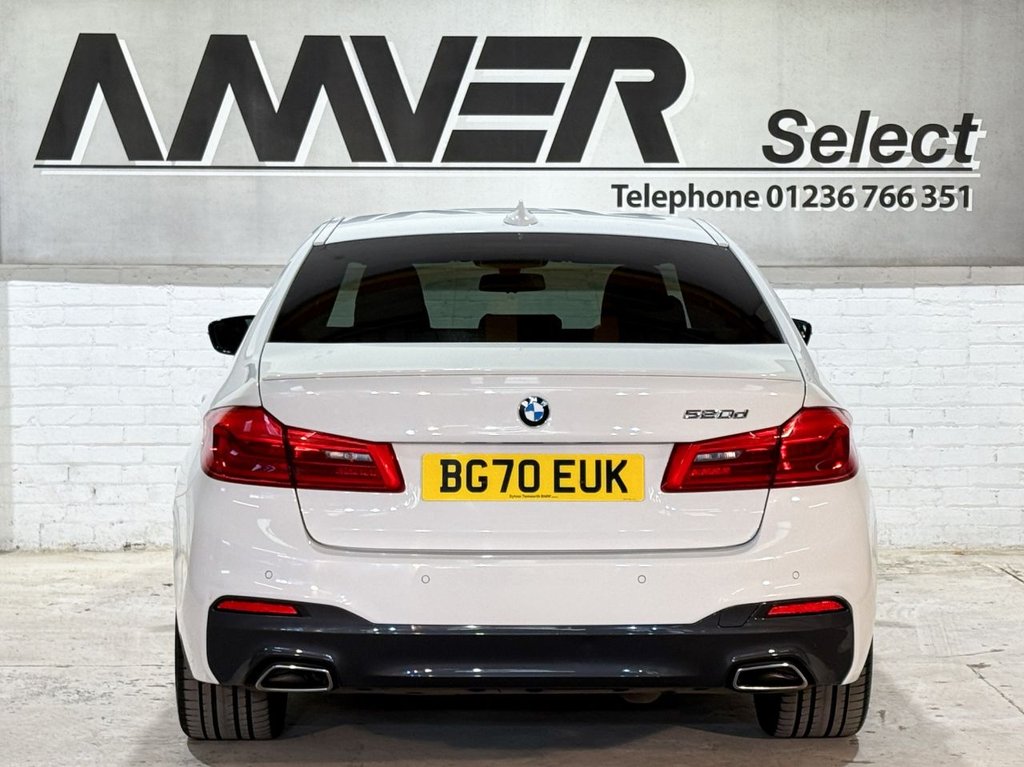 USED 2020 70 BMW 5 SERIES 2.0 520d MHT M Sport Saloon 4dr Diesel Hybrid Auto Euro 6 (s/s) (190 ps) 