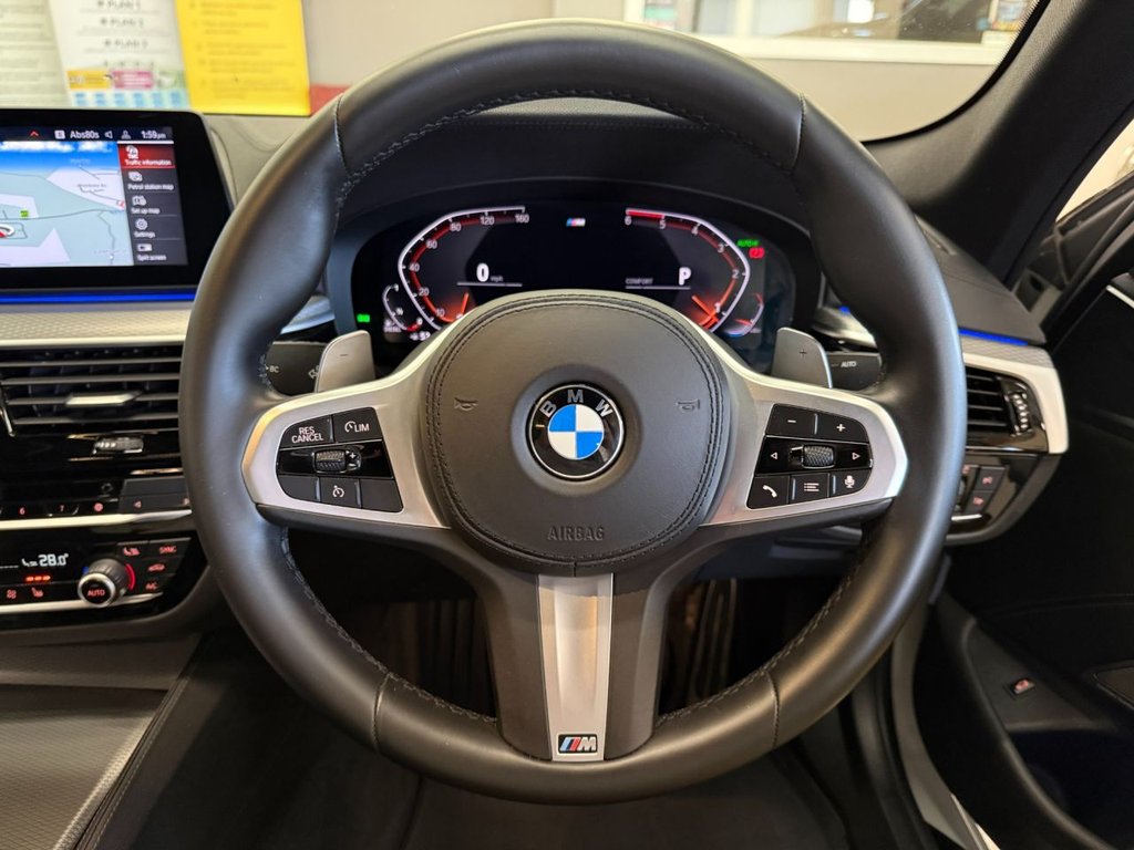 USED 2020 70 BMW 5 SERIES 2.0 520d MHT M Sport Saloon 4dr Diesel Hybrid Auto Euro 6 (s/s) (190 ps) 