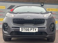USED 2017 66 KIA SPORTAGE 1.7 CRDi 2 SUV 5dr Diesel Manual Euro 6 (s/s) (114 bhp) &pound;35.00 A YEAR TO TAX, GREAT SPEC, 61.4 MPG!!!
