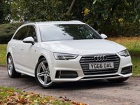 USED 2016 66 AUDI A4 AVANT 2.0 TDI S line Estate 5dr Diesel Manual Euro 6 (s/s) (150 ps) 