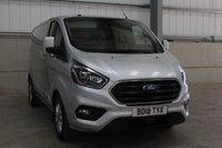 USED 2018 18 FORD TRANSIT CUSTOM 2.0 ECOBLUE 130PS L1 H1 LIMITED - NO VAT 
