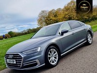 USED 2019 69 AUDI A8 3.0 TDI V6 50 Saloon 4dr Diesel Tiptronic quattro Euro 6 (s/s) LWB (286 ps) FINANCE AVAILABLE
