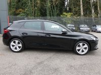 USED 2021 71 SEAT LEON 1.5 TSI EVO FR 5d 150 S/S SAT NAV, DIGITAL COCKPIT, 17 INCH ALLOYS, APPLE CARPLAY / ANDROID AUTO, PART LEATHER, PARK PILOT FRONT/REAR & SIDE, PARK ASSIST, DAB RADIO, BLUETOOTH, CRUISE CONTROL & SPEED LIMITER, LANE ASSIST, WIRELESS PHONE CHARGER, DRIVE PROFILE, 3 ZONE CLIMATE CONTROL, MANUAL 6 SPEED, FULL LED HEADLIGHTS WITH DAYTIME RUNNING LIGHTS, FLAT BOTTOM MFSW, POWER FOLDING MIRRORS, AUTO LIGHTS & WIPERS, VOICE CONTROL, AMBIENT LIGHTING, KEYLESS START, 1 OWNER, SERVICE HISTORY