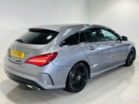 USED 2018 18 MERCEDES-BENZ CLA 2.1 CLA220d AMG Line Shooting Brake 5dr Diesel 7G-DCT Euro 6 (s/s) (177 ps) Bluetooth Media | Sat Nav | Night Pack | Ambient Lighting | Privacy Glass | Electric Boot
