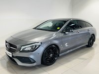 USED 2018 18 MERCEDES-BENZ CLA 2.1 CLA220d AMG Line Shooting Brake 5dr Diesel 7G-DCT Euro 6 (s/s) (177 ps) Bluetooth Media | Sat Nav | Night Pack | Ambient Lighting | Privacy Glass | Electric Boot