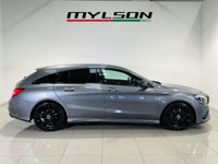 USED 2018 18 MERCEDES-BENZ CLA 2.1 CLA220d AMG Line Shooting Brake 5dr Diesel 7G-DCT Euro 6 (s/s) (177 ps) Bluetooth Media | Sat Nav | Night Pack | Ambient Lighting | Privacy Glass | Electric Boot