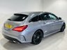 USED 2018 18 MERCEDES-BENZ CLA 2.1 CLA220d AMG Line Shooting Brake 5dr Diesel 7G-DCT Euro 6 (s/s) (177 ps) Bluetooth Media | Sat Nav | Night Pack | Ambient Lighting | Privacy Glass | Electric Boot