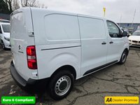USED 2024 73 CITROEN DISPATCH White 1.5 BlueHDi 1000 Enterprise Edition Van, 22,200 miles, 1 owner, Euro 6 ULEZ, 6-speed, A/C, Bluetooth, rear sensors, FSH, great spec + VAT @ 20%. This 2024 Citroen Dispatch presents an exceptional ownership proposition, having been meticulously maintained by its sole owner with a full service history, most recently serviced at just 5011 miles on 28 January 2025. This Enterprise Edition M panel van, powered by an efficient 1.5 litre BlueHDi diesel engine, meets Euro 6 emission standards and boasts a low mileage of only 22200 miles for its age. It comes with a 3 month warranty and a 12 month MOT for your peace of mind.  The Enterprise Editi