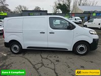 USED 2024 73 CITROEN DISPATCH White 1.5 BlueHDi 1000 Enterprise Edition Van, 22,200 miles, 1 owner, Euro 6 ULEZ, 6-speed, A/C, Bluetooth, rear sensors, FSH, great spec + VAT @ 20%. This 2024 Citroen Dispatch presents an exceptional ownership proposition, having been meticulously maintained by its sole owner with a full service history, most recently serviced at just 5011 miles on 28 January 2025. This Enterprise Edition M panel van, powered by an efficient 1.5 litre BlueHDi diesel engine, meets Euro 6 emission standards and boasts a low mileage of only 22200 miles for its age. It comes with a 3 month warranty and a 12 month MOT for your peace of mind.  The Enterprise Editi