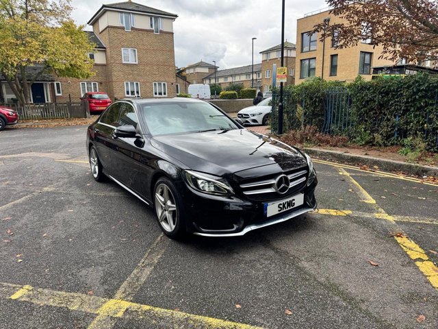2016 16 MERCEDES-BENZ C-CLASS 2.0 C200 AMG Line Saloon 4dr Petrol 7G-Tronic+ Euro 6 (s/s) (184 ps) 360 Surround Camera, Heated Seats