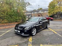 USED 2016 16 MERCEDES-BENZ C-CLASS 2.0 C200 AMG Line Saloon 4dr Petrol 7G-Tronic+ Euro 6 (s/s) (184 ps) 360 Surround Camera, Heated Seats