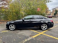 USED 2016 16 MERCEDES-BENZ C-CLASS 2.0 C200 AMG Line Saloon 4dr Petrol 7G-Tronic+ Euro 6 (s/s) (184 ps) 360 Surround Camera, Heated Seats