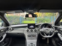 USED 2016 16 MERCEDES-BENZ C-CLASS 2.0 C200 AMG Line Saloon 4dr Petrol 7G-Tronic+ Euro 6 (s/s) (184 ps) 360 Surround Camera, Heated Seats