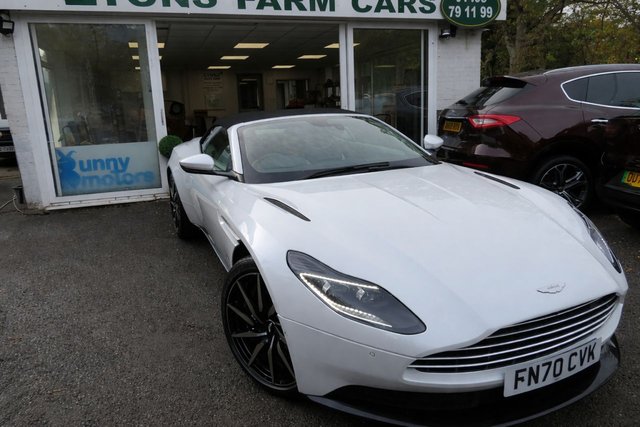 2020 70 Aston Martin Db11 4.0 V8 Volante 2dr Petrol Automatic Euro 6 (s/s) (510 ps)
