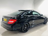USED 2014 64 MERCEDES-BENZ C-CLASS 2.1 C250 CDI AMG Sport Edition Coupe 2dr Diesel G-Tronic+ Euro 5 (s/s) (204 ps) Panoramic Roof | Privacy Glass | Reversing Camera | Heated Seats | Sat Nav | Gloss Black Alloys | AA