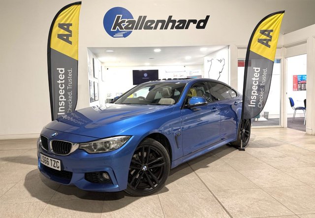 View our BMW 4 Series Gran Coupe 2.0 420d M Sport Hatchback 5dr Diesel Auto xDrive Euro 6 (s/s) (190 ps)