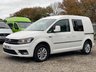 USED 2018 67 VOLKSWAGEN CADDY CAMPER DOUBLE BED—STOVE—AWNING—DIESEL HEATER—CRUISE D.BEDSTOVEAWNINGCRUISENAV